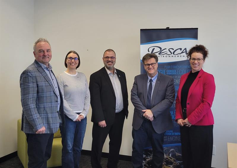 OUVERTURE OFFICIELLE D'UNE PLACE D’AFFAIRES À BAIE-COMEAU